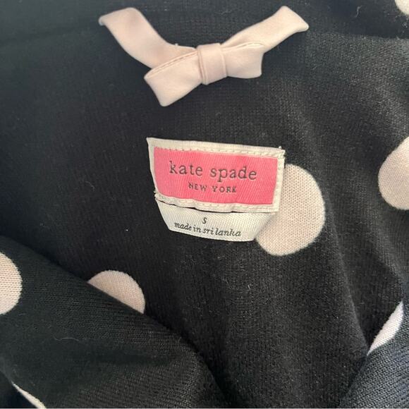 Kate Spade pink polka dot button front pajama top Small - Picture 5 of 6